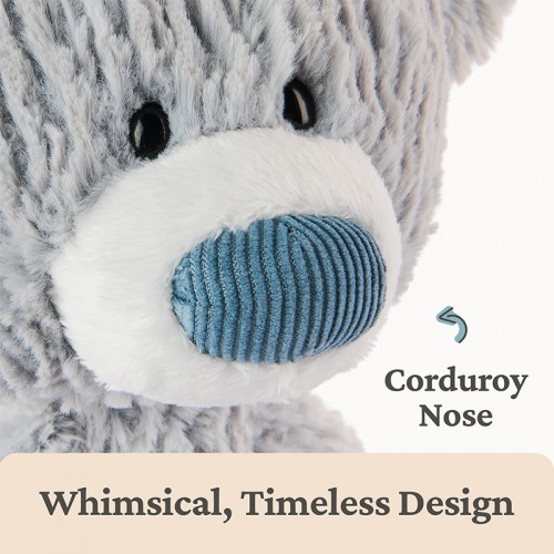 Gund Toothpick Bear 15" Plush Toy - Wavy |  1 year+ | Baby Soft Toy | Stuffed Toy